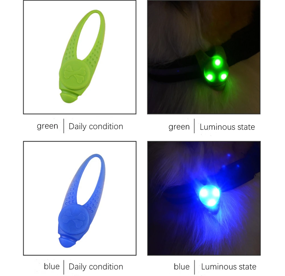 Ожерелье с подсветкой для домашних животных и собак|ID бирки| |