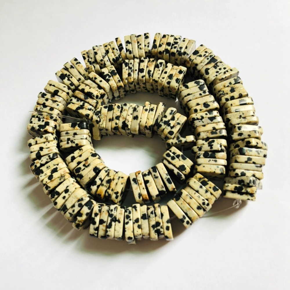 Оптовая продажа бусины из натуральной далматинской яшмы 1 струна 15 5 дюйма 12 мм