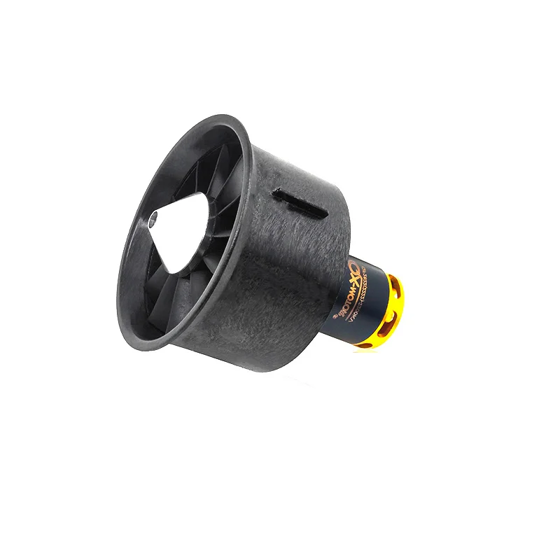 QX MOTOR DIY RC Drone аксессуары Запчасти 64 мм EDF 2822 2400KV бесщеточный двигатель композитный