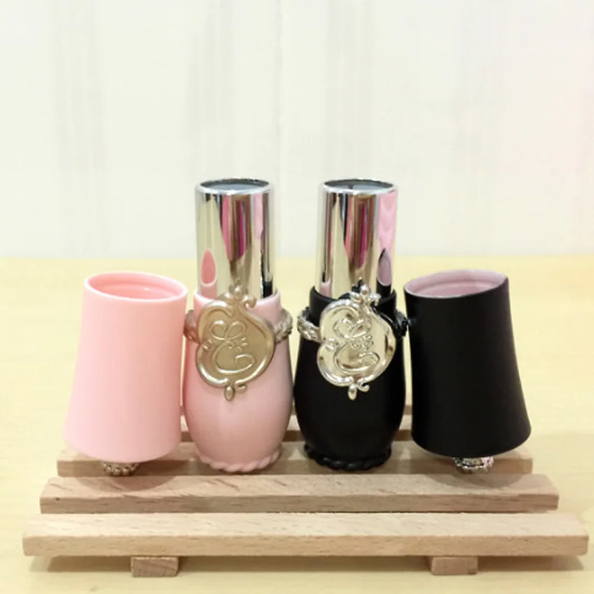 5g пустой тюбик губной помады розовый/Симпатичный черный костюм комплект одежды в