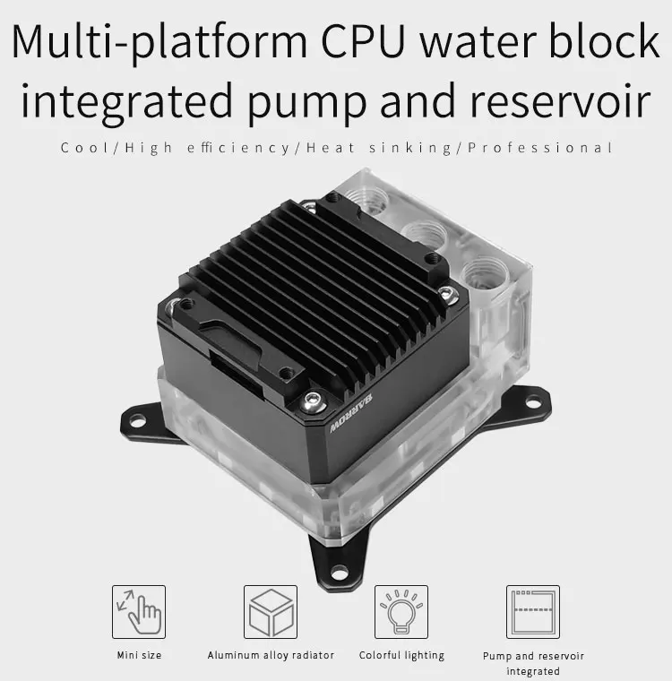 

17W PWM INTEL,AMD AM3 AM4,X99 X299 , Watercooler , LTPRK-04