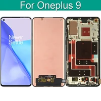 original amoled lcd display touch screen digitizer full assembly 6 55 for oneplus 9 le2113 le2111 le2110 le2117 display