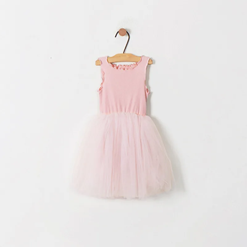 

Children's clothing 2021 new summer girls' dresses, big children's net yarn princess tutu skirt