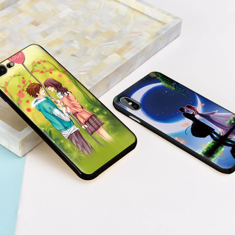 Чехлы для iPhone XR XS Max X 6 6S 7 8 Plus Мягкий IMD чехол телефона в подарок | Мобильные