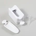 Двухслойный контейнер для маникюрного инструмента, контейнер для хранения пудры для маникюра