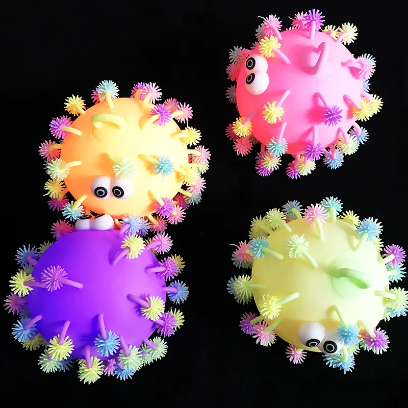 

Pinch Music DecompressionToy Exhaust Decompression Ball Funny Tricky Game Slow Rebound Decompression Ball Foam Slow Rebound Ball