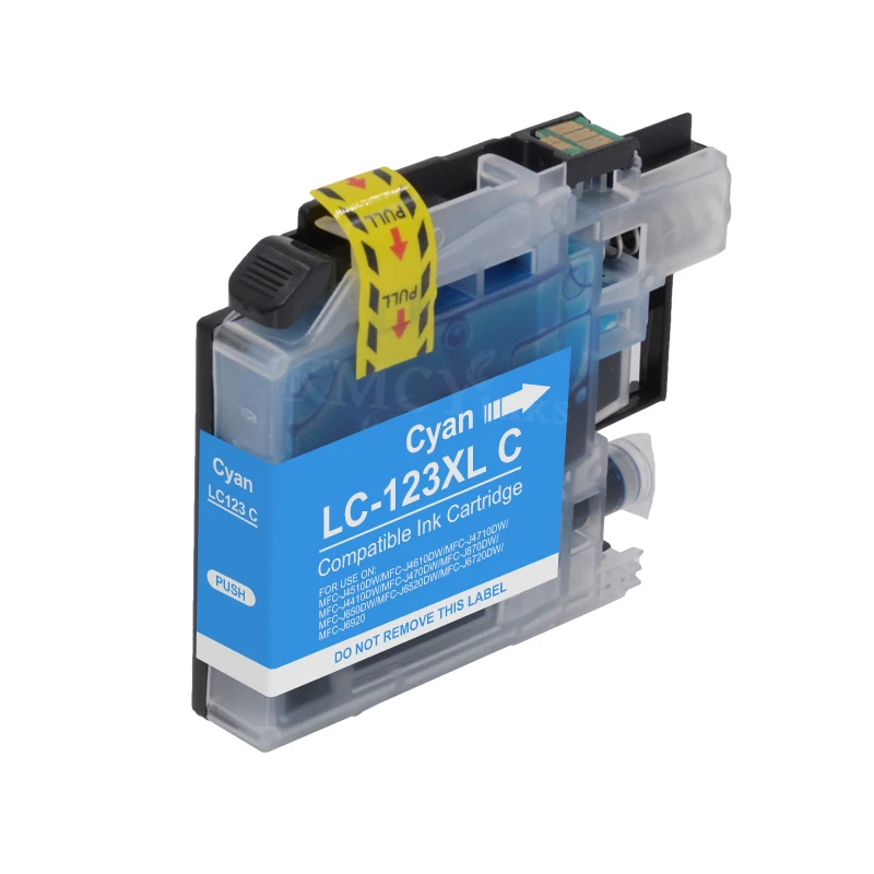 Совместимые чернильные картриджи KMCYinks для принтера Brother LC 123 MFC J4410DW J4510DW J870DW DCP J4110DW