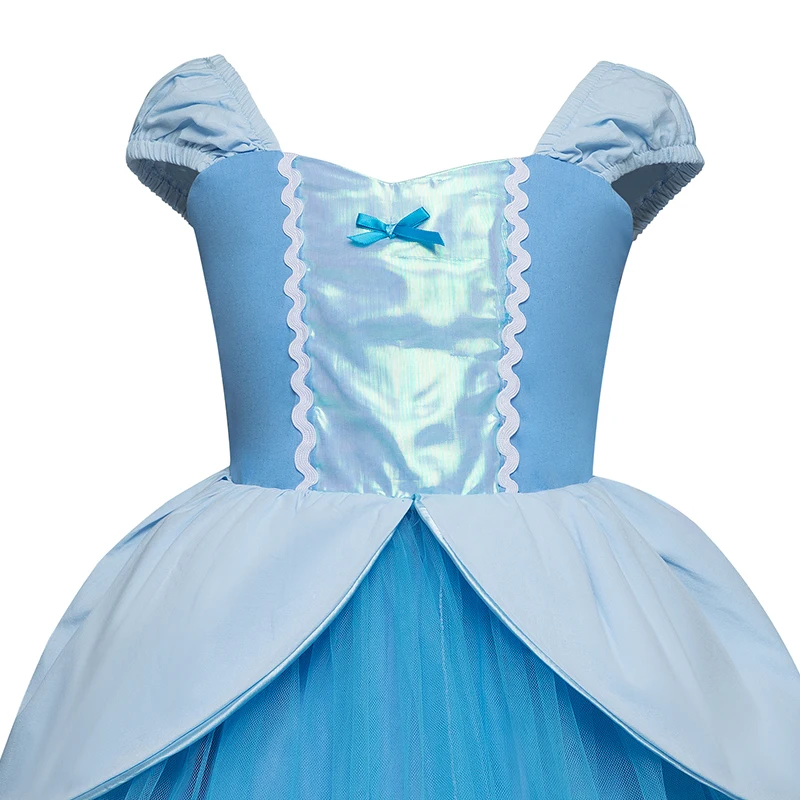 Элегантное платье для маленьких девочек Белоснежка милое принцессы вечеринки