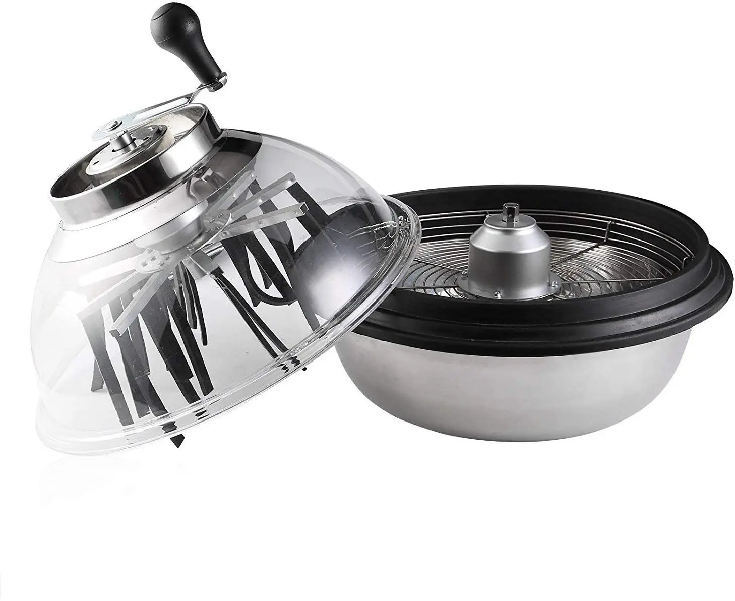 Профессиональный 16 &quotЧаша листьев триммеры гидропоники из нержавеющей стали