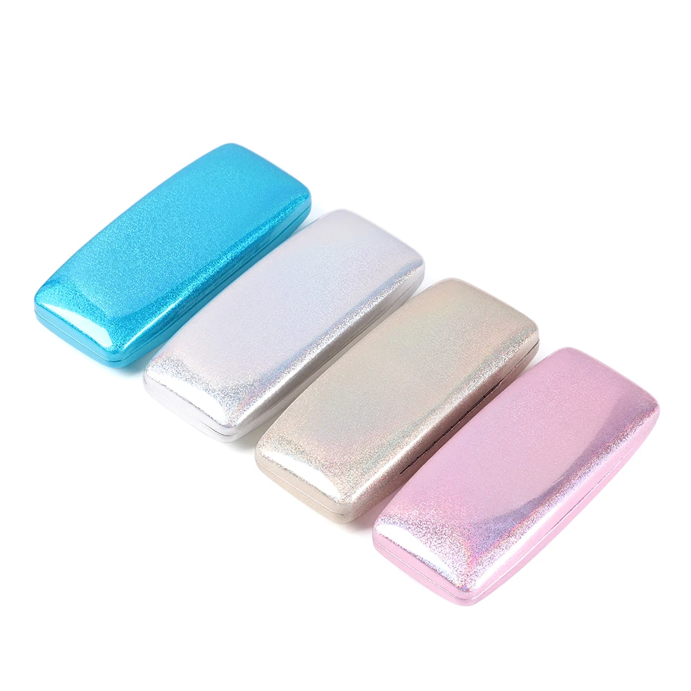 1Pc New Fashion Unisex Shiny Glasses Box Vintage Portable Fresh Eyeglasses Case Travel Sunglasses Accessories | Аксессуары для