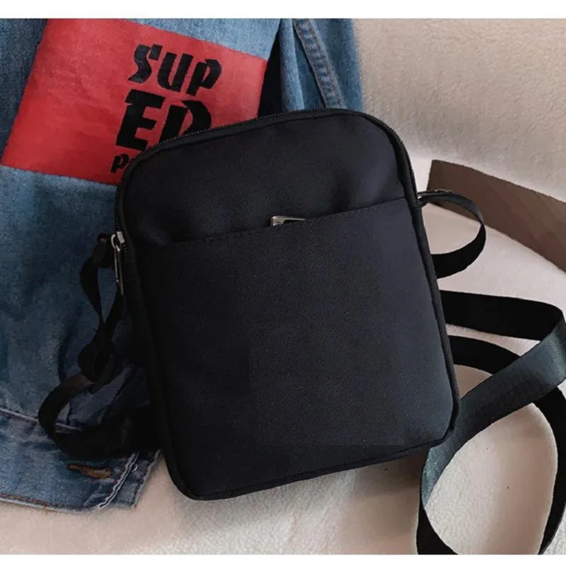 

Fashion Women Bag High Quality Unisex Sport Mini Bag Nylon Simple Shoulder Bag Purses Bag With Smooth Zipper Brand Bag For Women