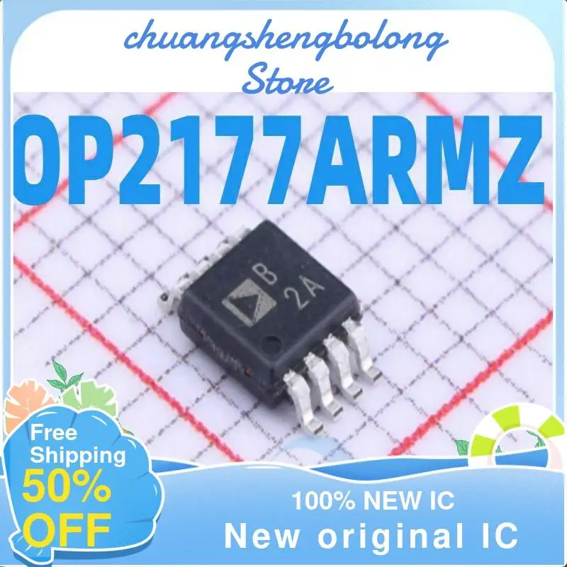 

10 шт., OP2177ARMZ, OP2177ARM, B2A MSOP-8, новая оригинальная интегральная схема