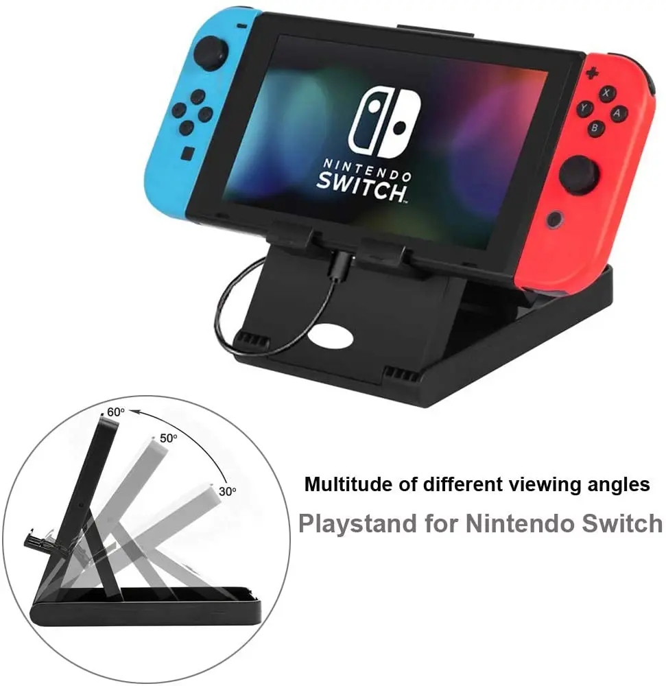 Чехол для Nintendo Switch защитный чехол подставка защита экрана 9H | Электроника