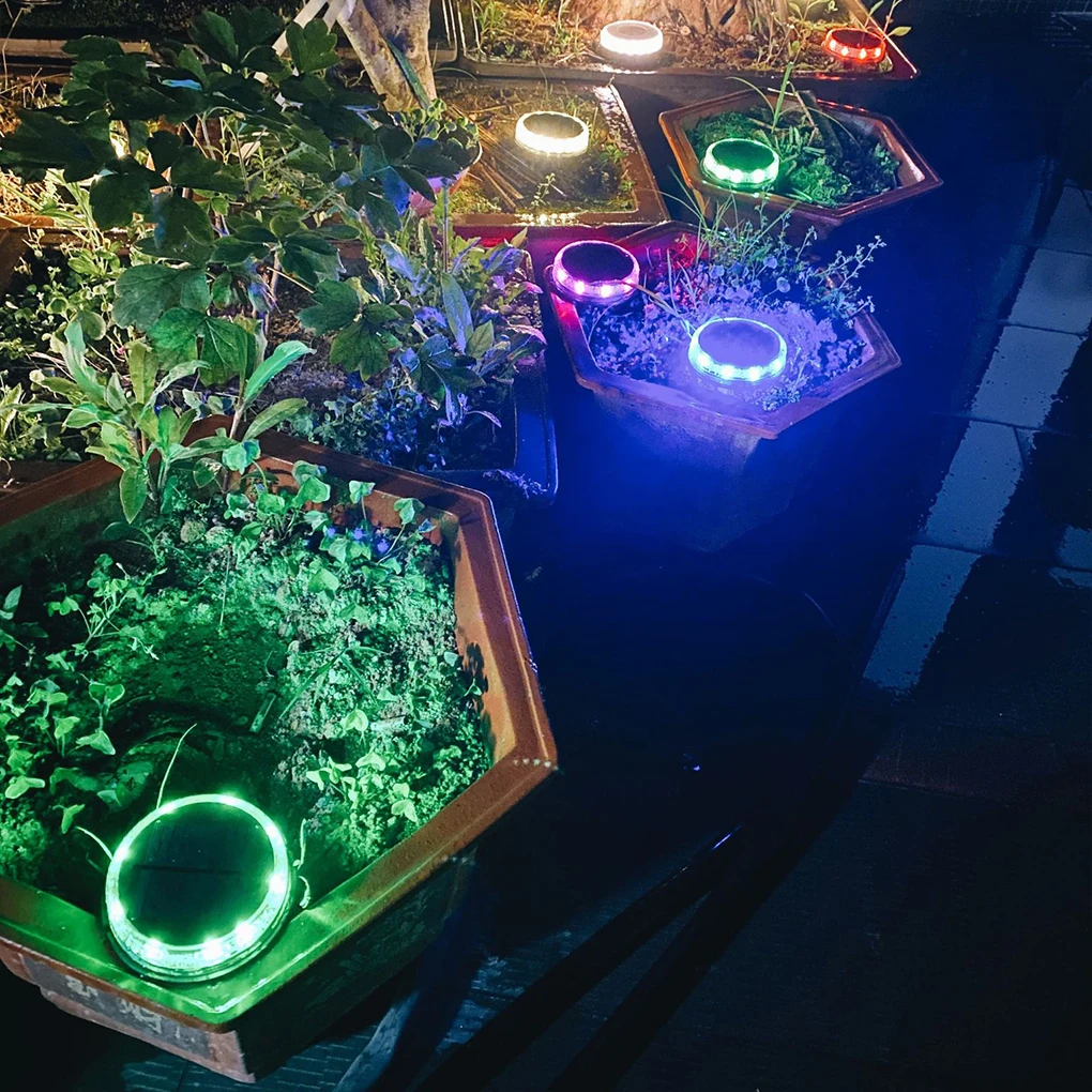 

17LEDs Induction Lights Solar Powered Ground Light Outdoor Garden Patio Courtyard on/off LED Lamp 2000-2500K Decoration Lights