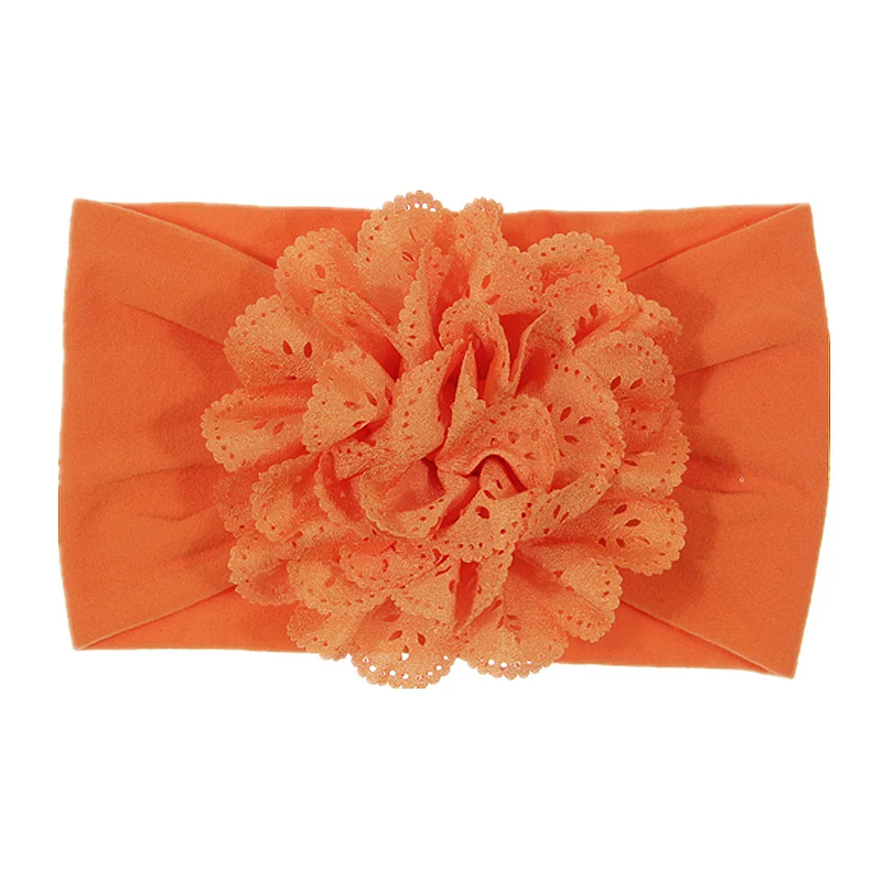 Мягкая эластичная повязка на голову Nishine с ушками в виде розы Детская узлом для