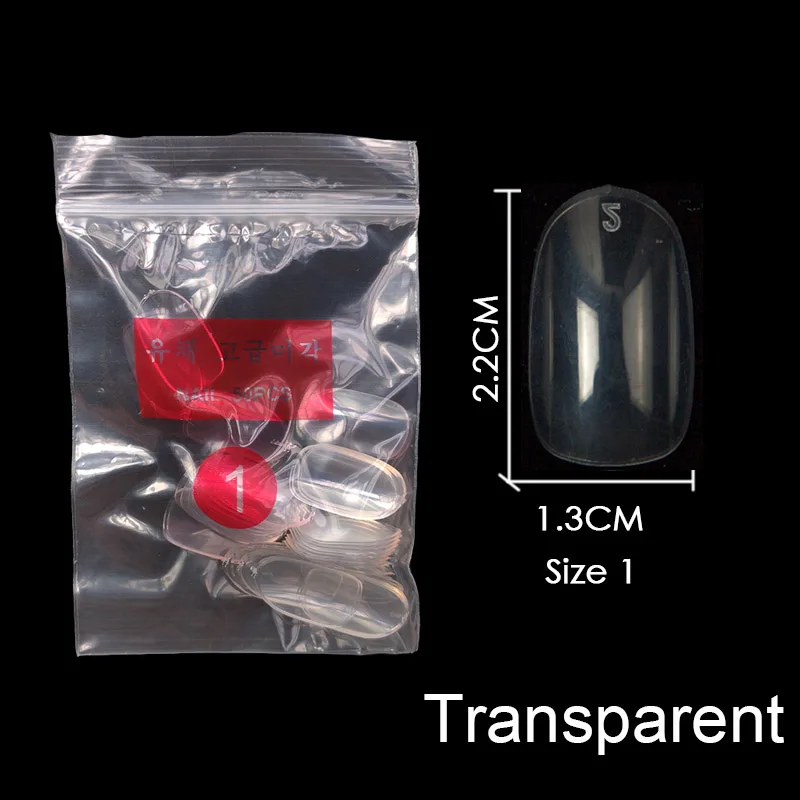 Transparent-1 Купите некоторые размеры s коротких круглых накладных гвоздей полный размер ногтей 0 1 2 3 4 5 6 7 8 доступны 3 цвета накладные ногти для ногтей DIY - Цвет: Transparent-1