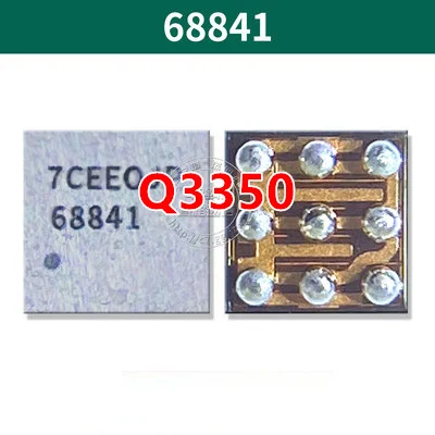 10 шт./лот 68841 CSD68841W 9 контактов Q3350 USB зарядное устройство IC чип для iphone 8 8plus