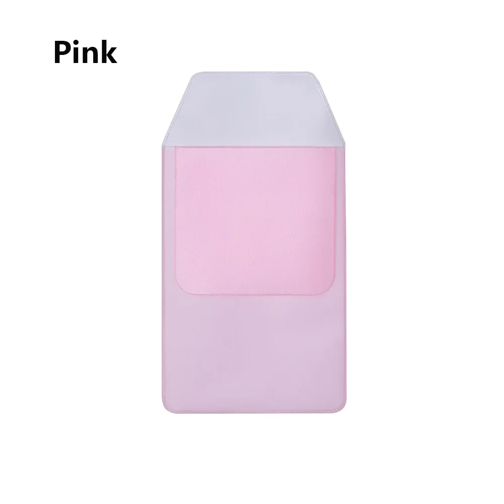 pink 1 шт. цветной ПВХ Карманный Протектор герметичная Защитная ручка сумка доктора медсестры сумка для ручки утечки офисных больниц - Цвет: pink