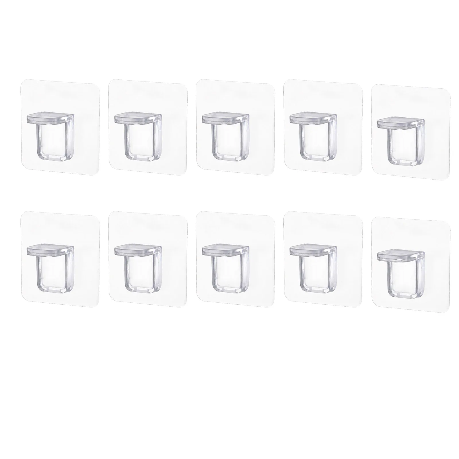 

10 шт., самоклеящиеся прищепки для кухонных шкафов