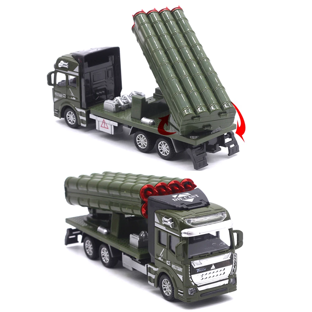 

Scale Military Police Transport Alloy Car Model With Pull Back Sound And Light Diecast Vehicle Truck Army Toys For Children