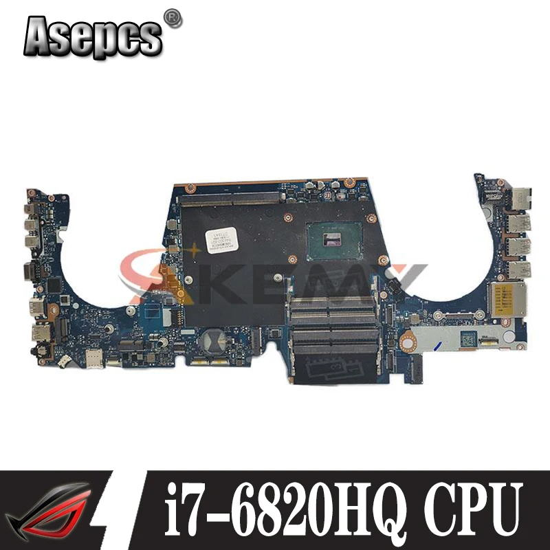 

Материнская плата для ноутбука HP ZBook 17 G3 848304-001 848304-501 848304-601 APW70 LA-C391P SR2FU i7-6820HQ CPU DDR4