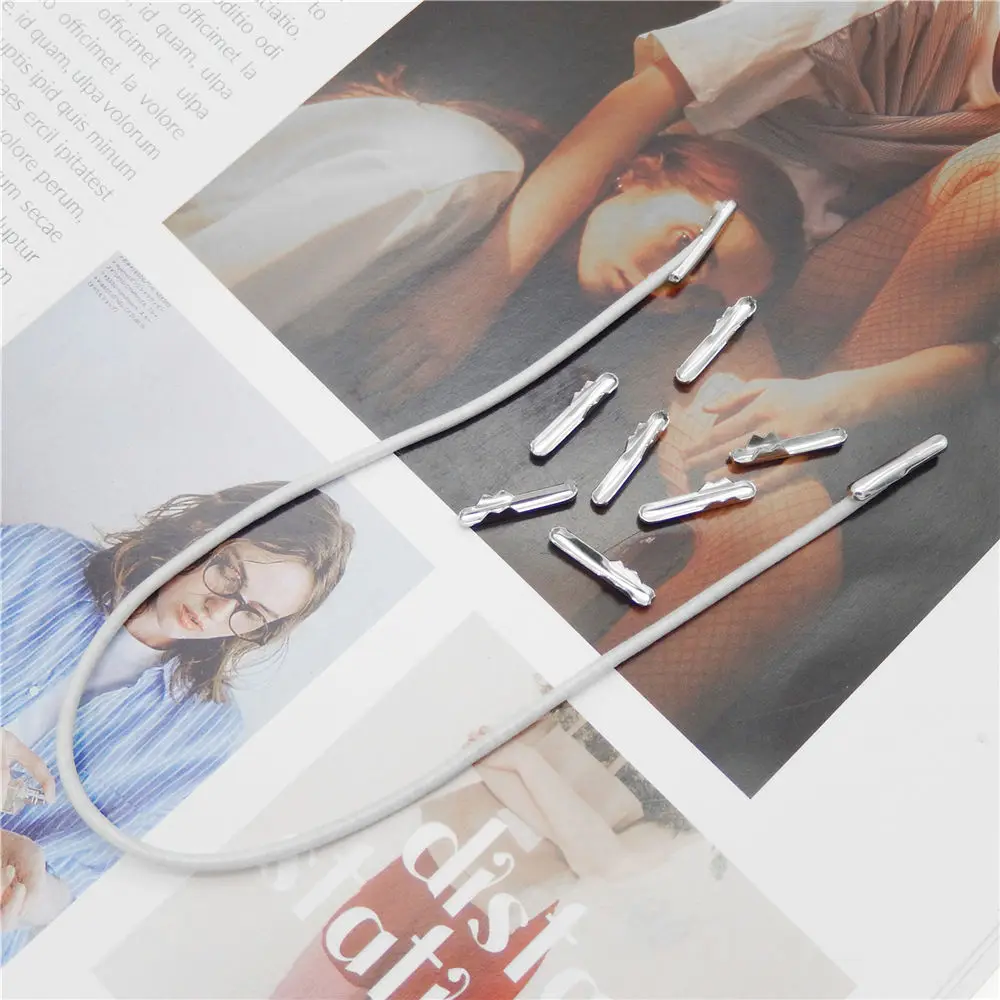 100 шт. металлические колючки концы фурнитура для изготовления колючих шнуров