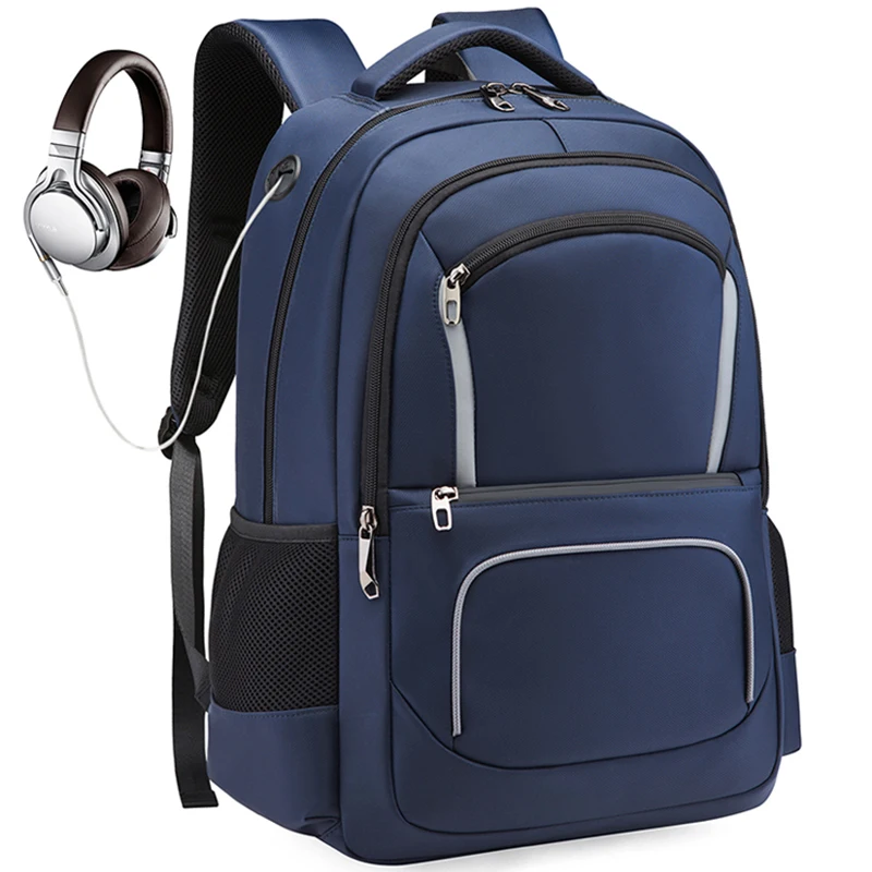 

Backpack men leisure travel bag USB breathable business computer bag student school bag large capacity luggage bag free shipping