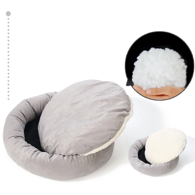 Зимнее теплое одеяло для сна домашних животных мягкая кровать кошек|Кровати и