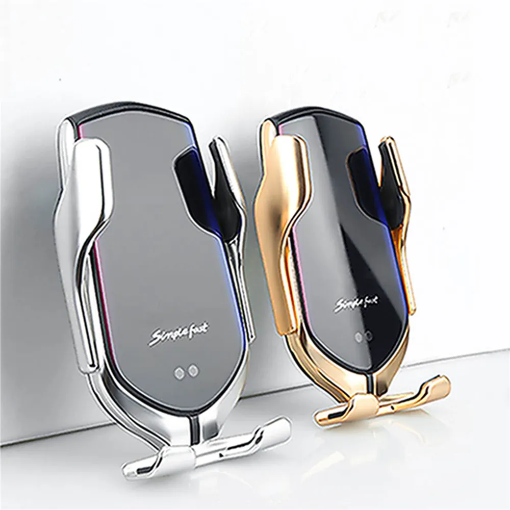 Автомобильное беспроводное зарядное устройство с автоматическим зажимом для Benz