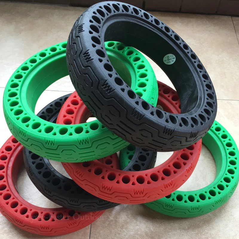 

For Xiaomi M365 Electric Scooter Rubber Tires Durable Anti-Explosion Tyre Tubeless Solid Wheel Replacement Tire for Xiaomi M365