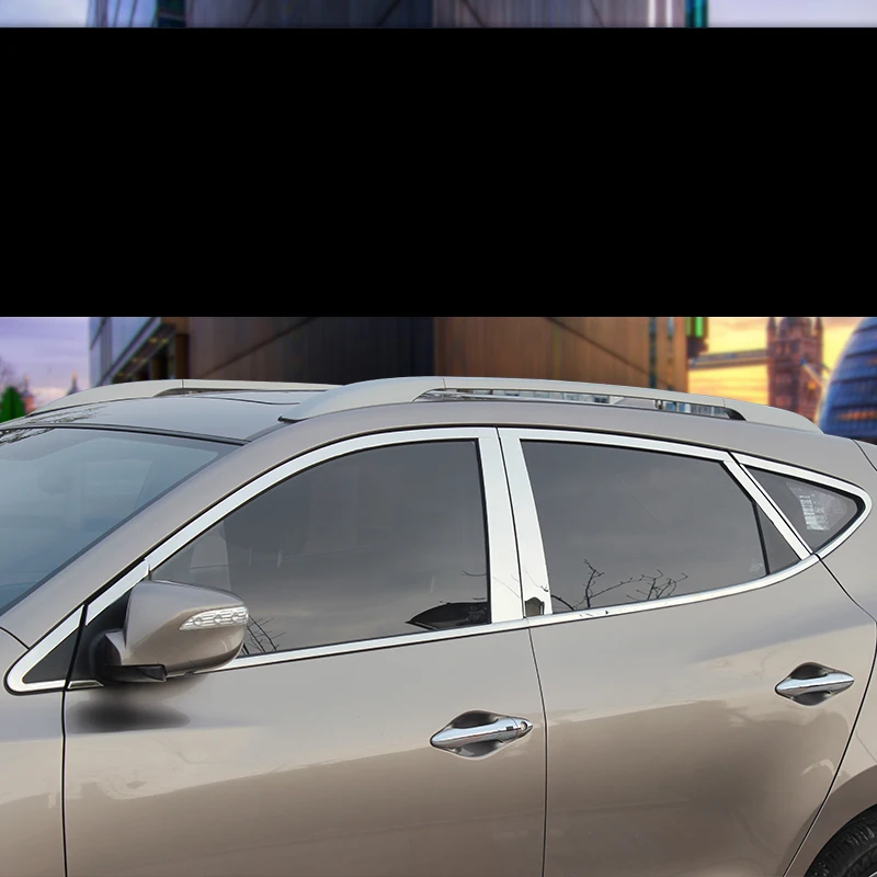 

stainless steel car window trims for hyundai tucson 2010 2011 2012 2013 2014 2015 ix35 tucson ix
