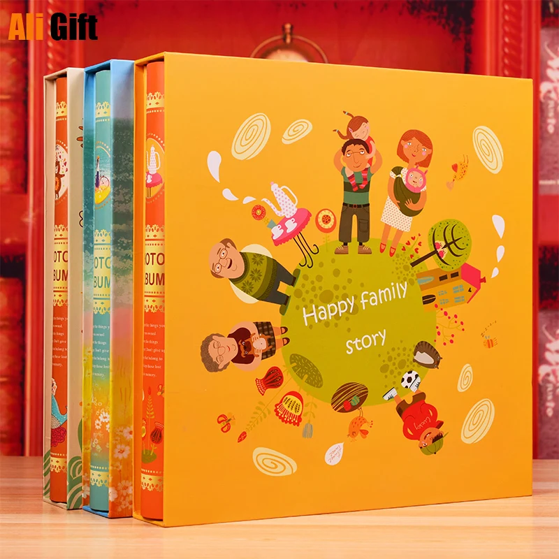 Творческий Простой фотоальбом бумажные поделки Детские брачные альбомы ручной