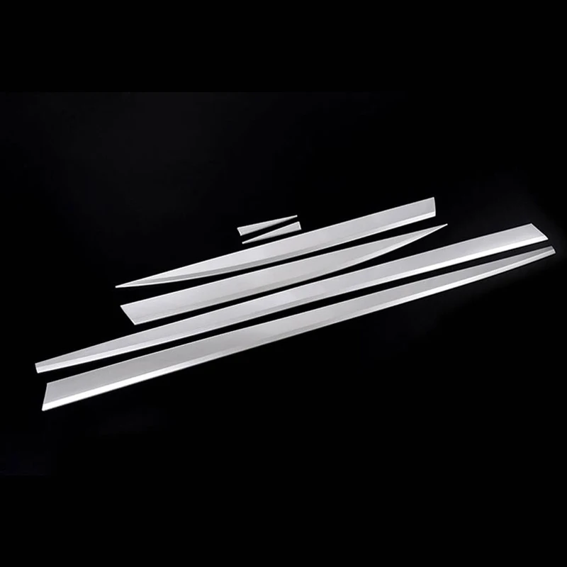 Три вида молдинги для боковой двери автомобиля 3D наклейка Jaguar F-Pace внешние