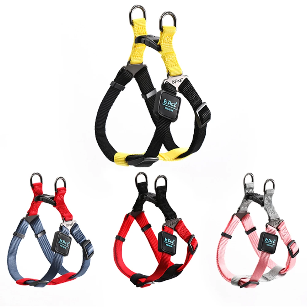Нейлоновая Регулируемая поворотная нагрудная шлейка для собак легко
