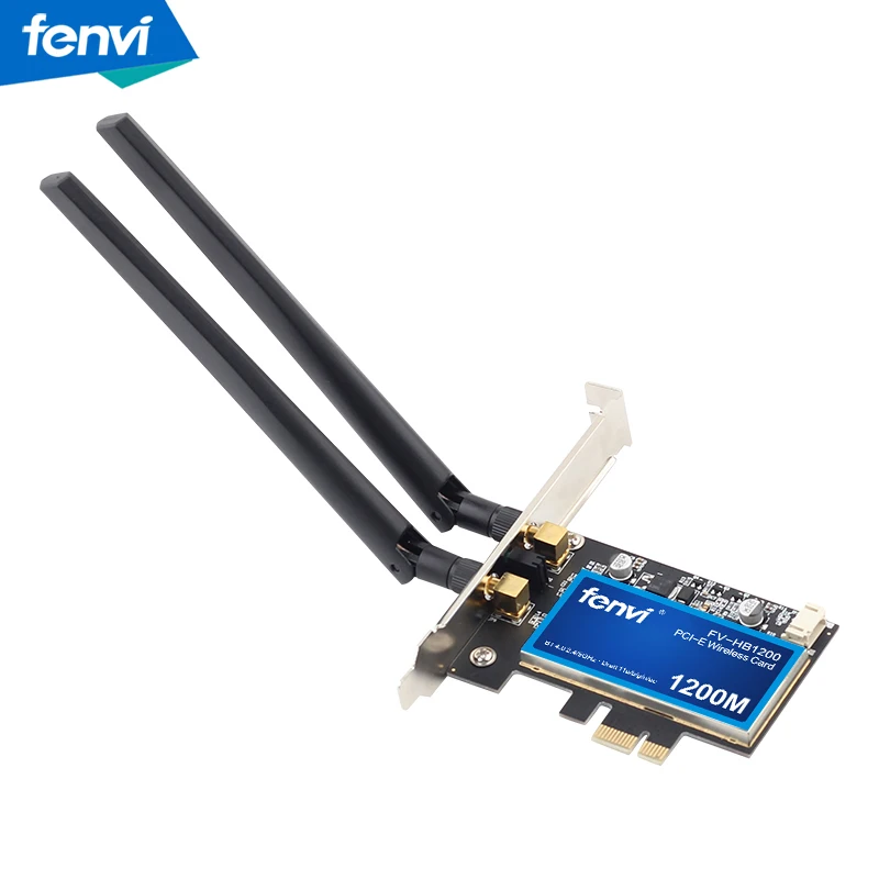 Escritorio doble banda 1200 Мбит/с Bluetooth 4,0 PCI-E адаптер Wifi inalambrico 802.11ac Broadcom Wifi tarjeta de red Inalambrica