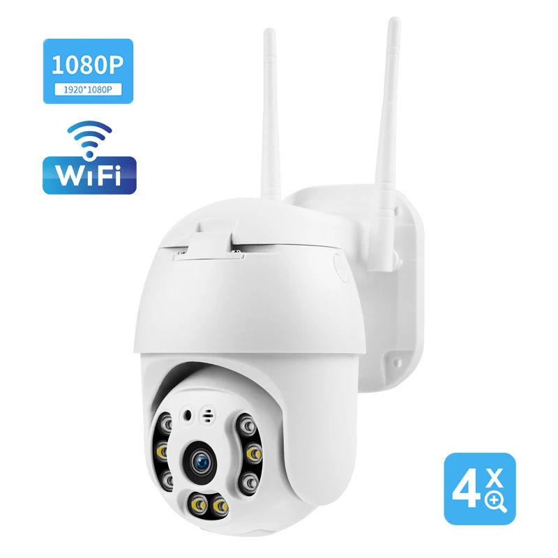 1080P 2.0MP наружная камера WiFi автоматическое отслеживание Скорости Купольная Камера