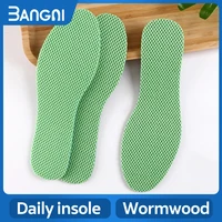 bangni peppermint deodorant insoles women men cushion pad breathable sweat absorbent all day sports insole for shoes inserts