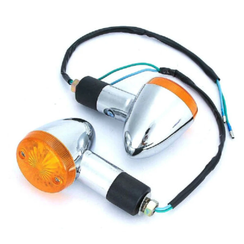 2 шт. поворотные сигнальные огни мотоцикла индикаторы пули для Обтекатели