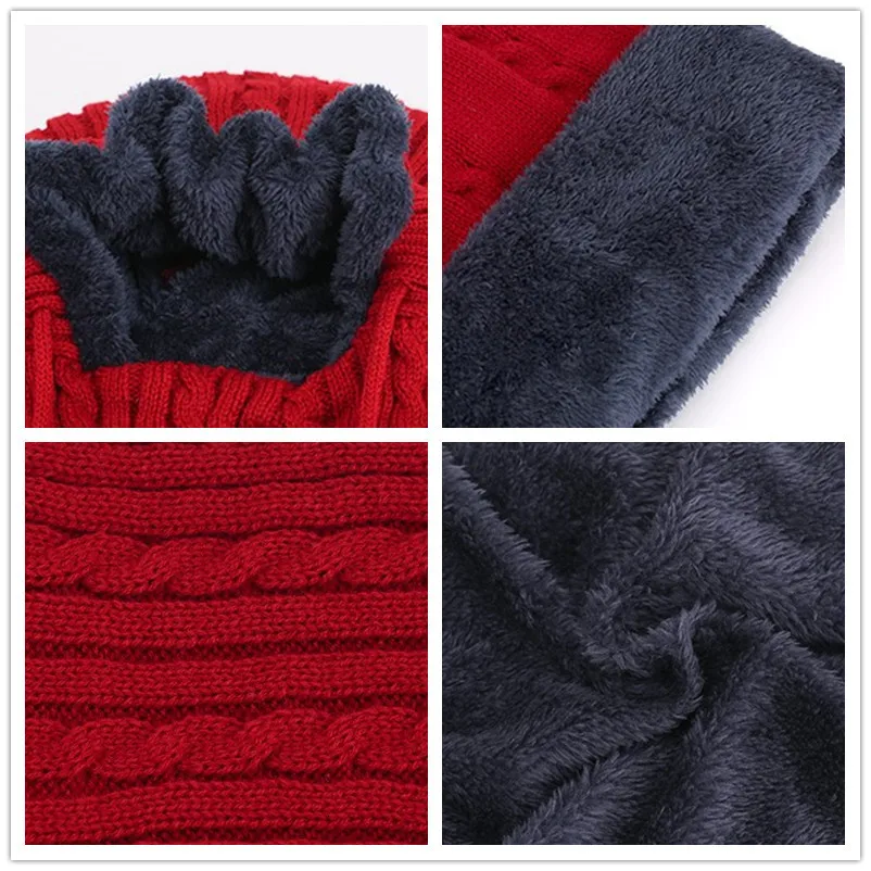Зимняя шерстяная вязаная шапка бини мужской шарф Skullies Beanies Зимние шапки для мужчин и женщин шапки Gorras Bonnet маска брендовые шапки
