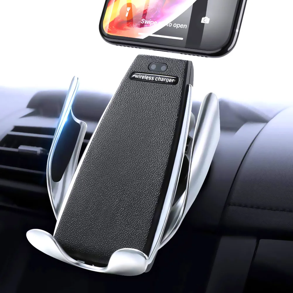 

Mobile Phone induction Wireless Charger For iPhone 10W Car Wireless Charger Holder Fast Charging Auto Clamp Air Vent Mount Stand