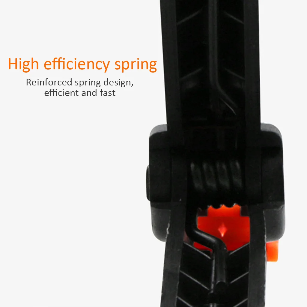 2/4 дюймов Пружинные зажимы деревообрабатывающих инструментов Пластик