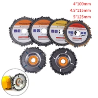 100 125mm angle grindings wood carving disc woodworking chain grinder chain saws disc chain plate tool