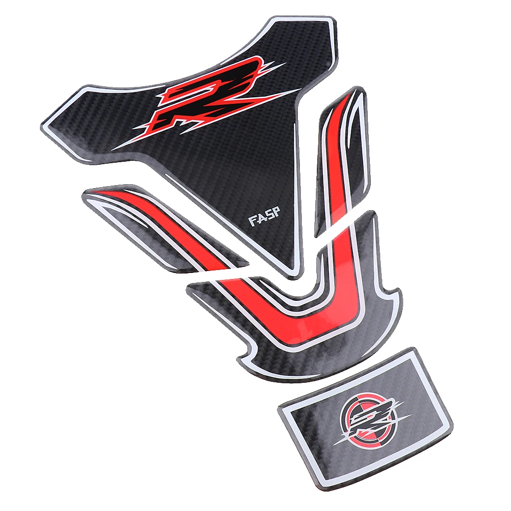 

Carbon Fiber Motorcycle Gas Oil Tank Pad Protector Sticker 1pc