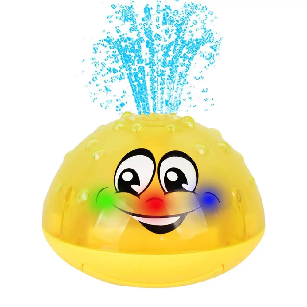 

Bath Toys Spray Water Squirt LED Light Up Float Toys Bathtub Shower Pool Bathroom Toy for Kids Children Gift for Baby Toddler