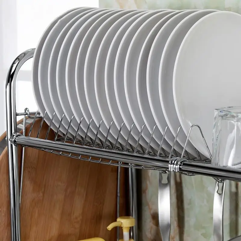 

Organisateur Fridge Dish Drying Refrigerator Sink Organizer Stainless Steel Cocina Organizador Mutfak Cuisine Kitchen Rack