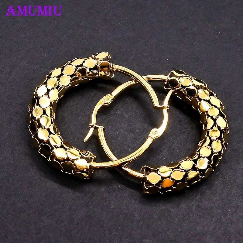 Женские серьги весы AMUMIU золотистсветильник лые и простые золотистого стального