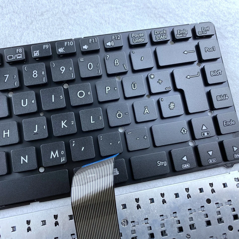 Немецкая клавиатура для ноутбука Asus K45V R400V R400 A45VD A45VM A85V A45V K45VD N46 K45 P45 GR