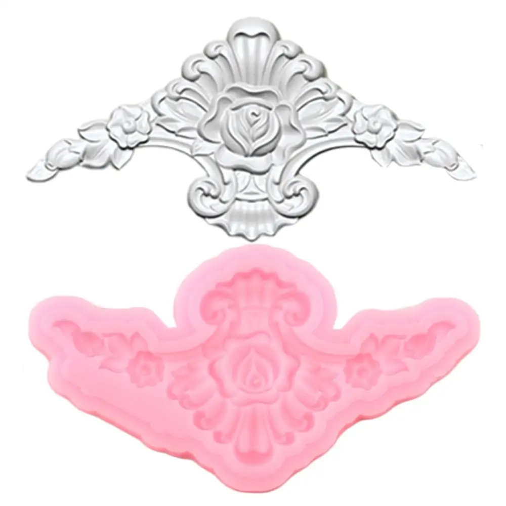 Рельефные силиконовые формы для выпечки тортов форма цветов капкейков топперов