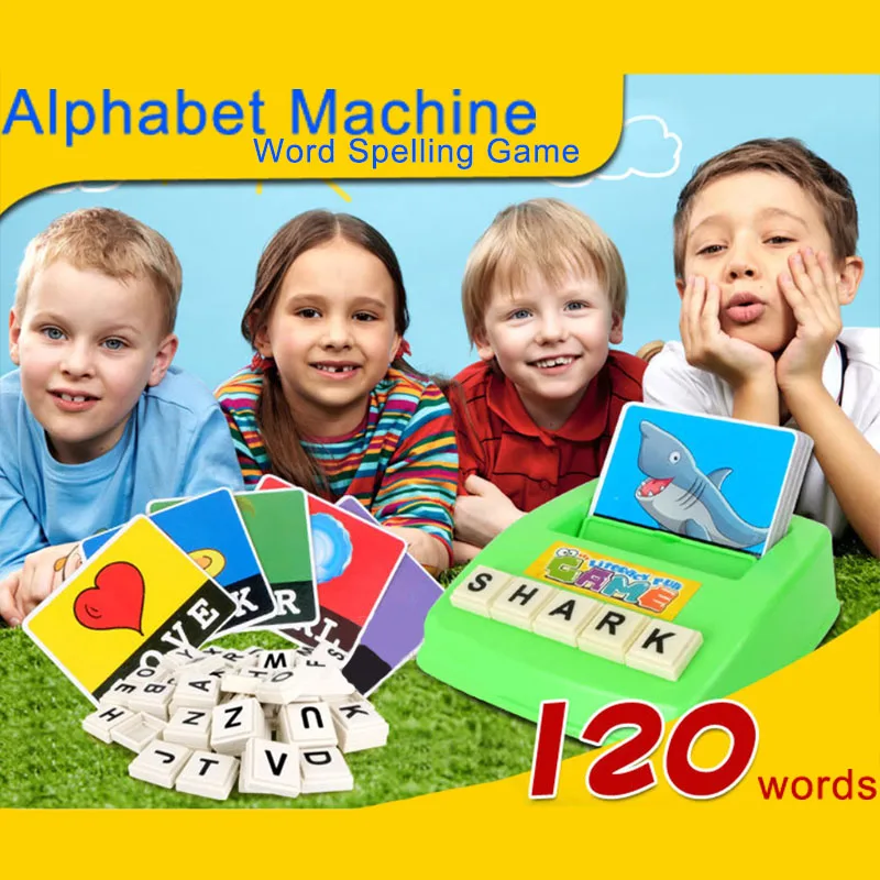 48 букв английская флэш карта рукописная Монтессори раннее развитие обучающие