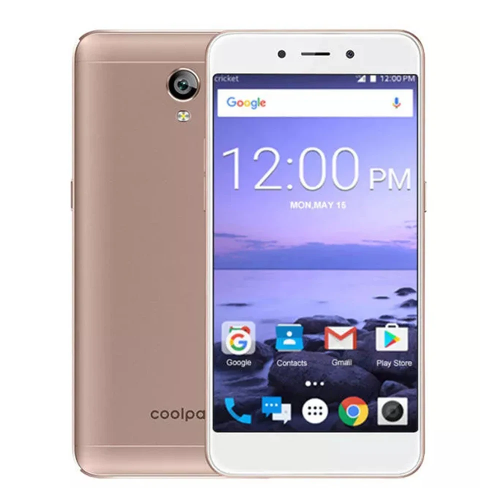 Coolpad E2C смартфон с 5 дюймовым дисплеем четырёхъядерным процессором Snapdragon 210 2500 мАч
